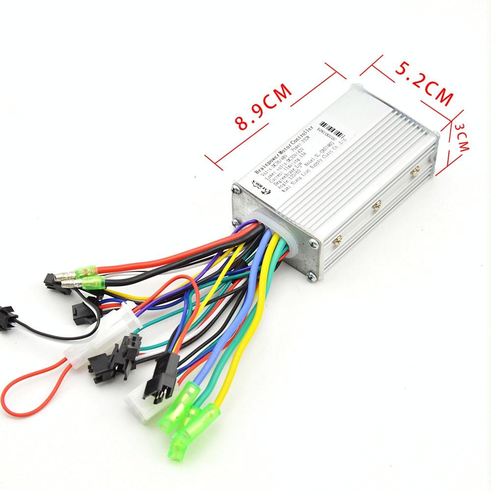 Universal Electric Bike / Scooter Controller with Speedmeter - 250w / 350w