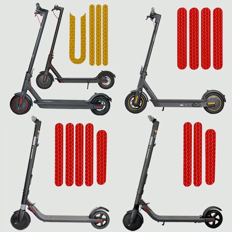 Reflective Sticker for Ninebot Es2 Scooter - White