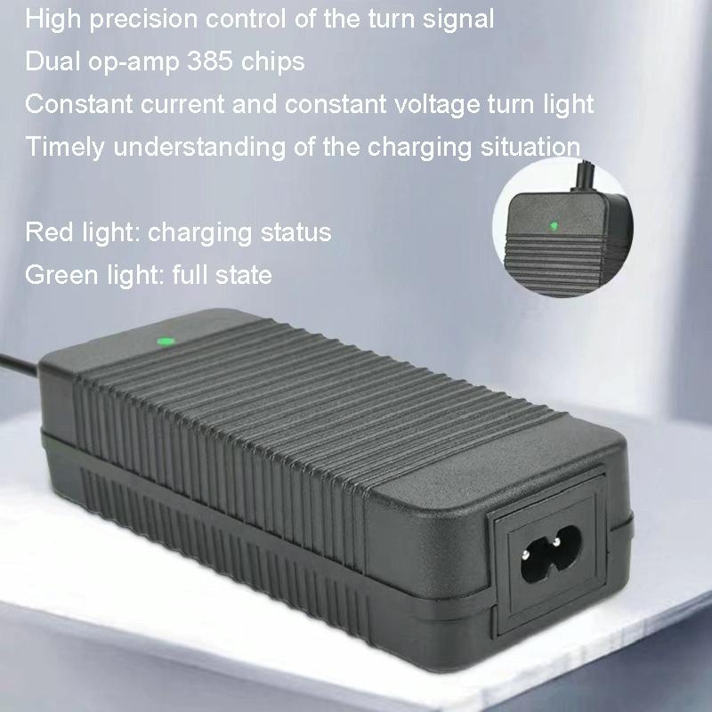 Smart 42v 2a T-head Charger for 36v Lithium Scooter Battery