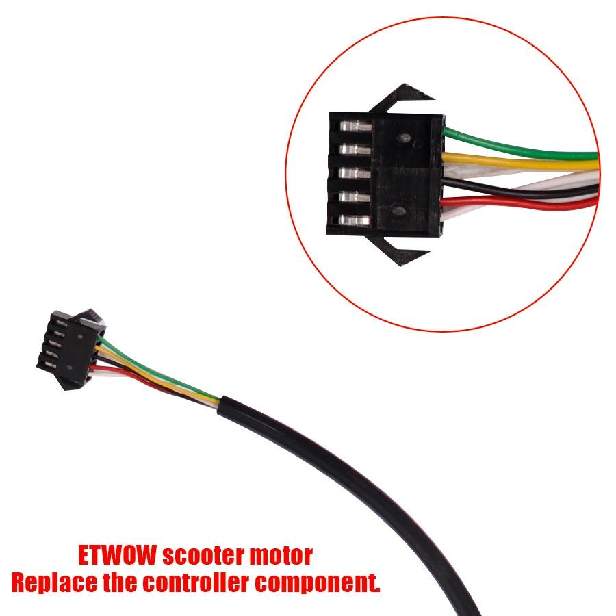 Electric Scooter Power Cable for Kugoo S1 / S2 / S3 - Black