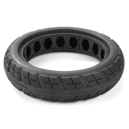 8.5 x 2.0 Inch Honeycomb Solid Tire for Xiaomi M365 Scooter - Inflatable Rubber Explosion-proof Black